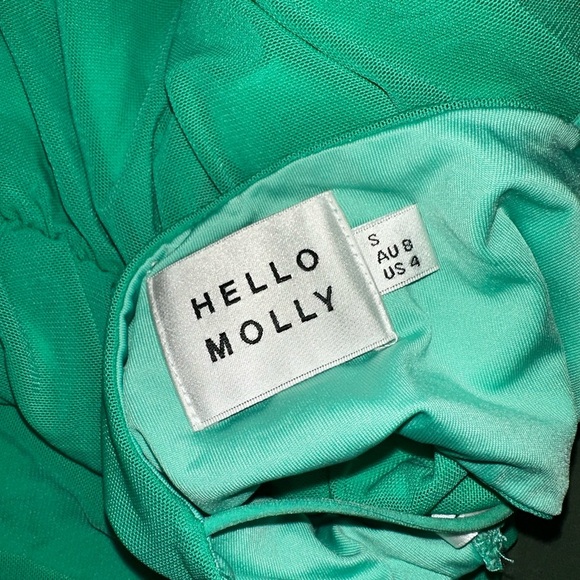 Hello Molly Favorite Things mini dress in green - Picture 5 of 12